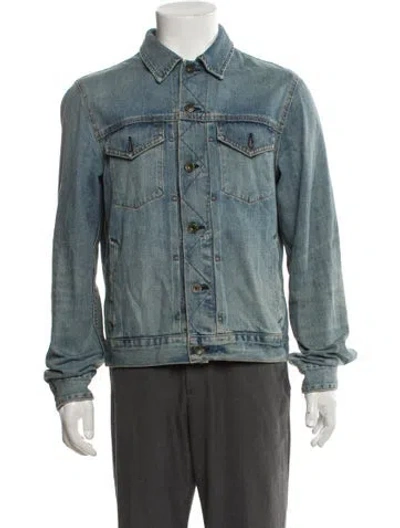 Pre-owned Rag & Bone Denim Jacket In Blue