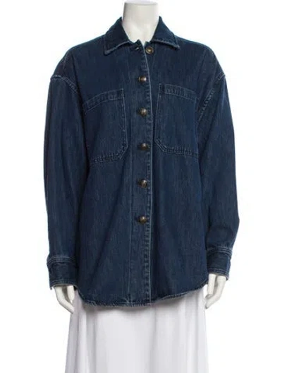 Pre-owned Rag & Bone Denim Jacket In Blue