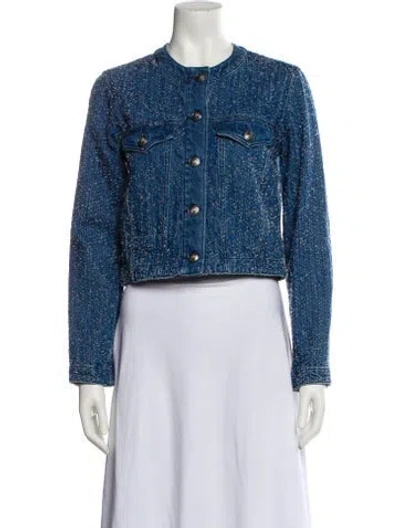 Pre-owned Rag & Bone Denim Jacket In Blue