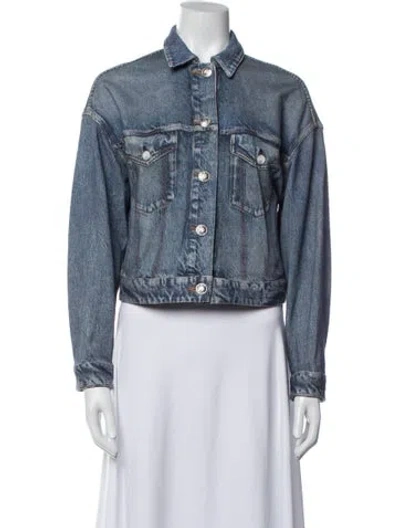 Pre-owned Rag & Bone Denim Jacket In Blue