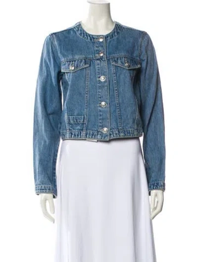 Pre-owned Rag & Bone Denim Jacket In Blue