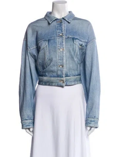 Pre-owned Rag & Bone Denim Jacket In Blue