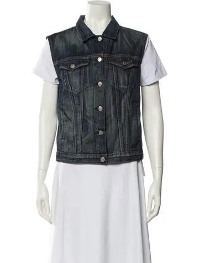 Pre-owned Rag & Bone Denim Jacket In Blue