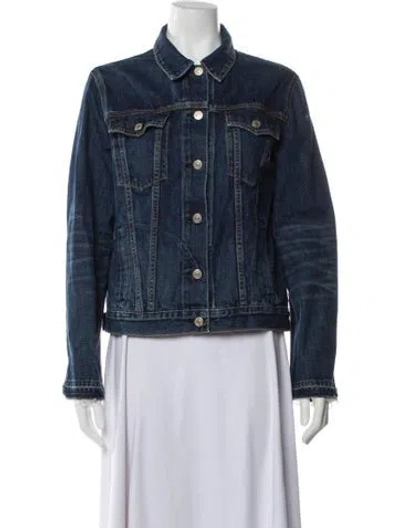 Pre-owned Rag & Bone Denim Jacket In Blue