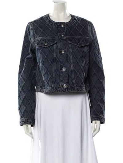 Pre-owned Rag & Bone Denim Jacket In Blue