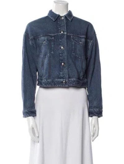 Pre-owned Rag & Bone Denim Jacket In Blue