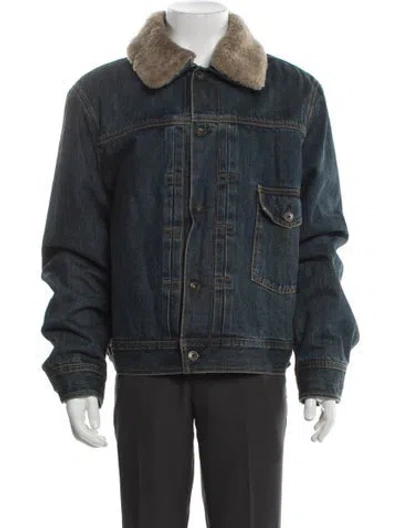 Pre-owned Rag & Bone Denim Jacket In Blue