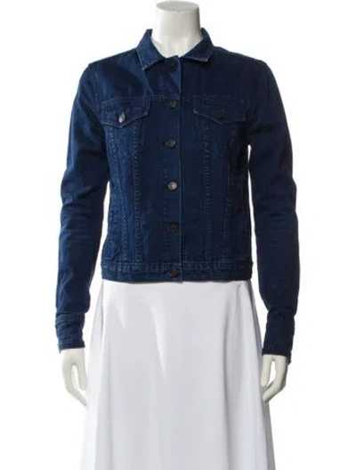 Pre-owned Rag & Bone Denim Jacket In Blue