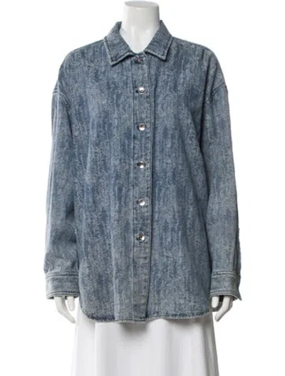 Pre-owned Rag & Bone Denim Jacket In Blue
