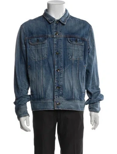 Pre-owned Rag & Bone Denim Jacket In Blue