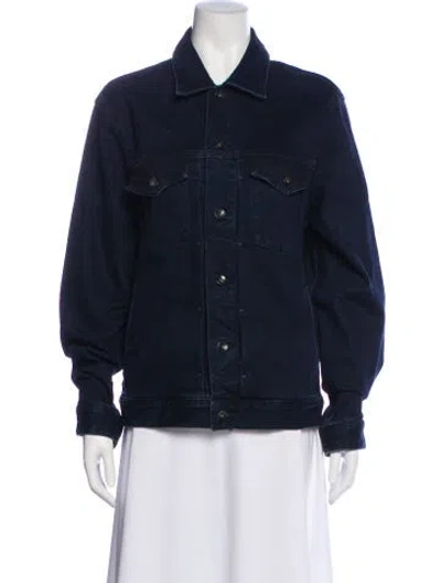 Pre-owned Rag & Bone Denim Jacket In Blue
