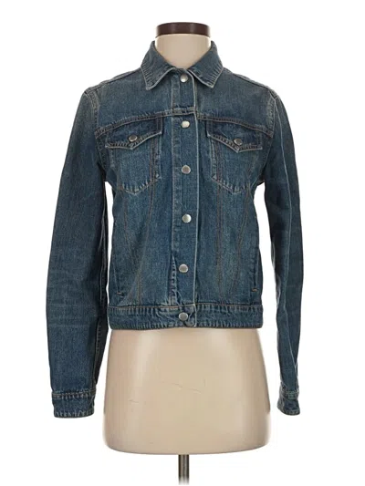 Pre-owned Rag & Bone Denim Jacket In Blue