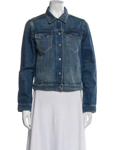 Pre-owned Rag & Bone Denim Jacket In Blue