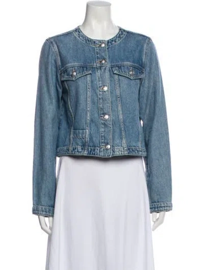 Pre-owned Rag & Bone Denim Jacket In Blue