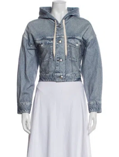 Pre-owned Rag & Bone Denim Jacket In Blue