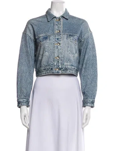 Pre-owned Rag & Bone Denim Jacket In Blue