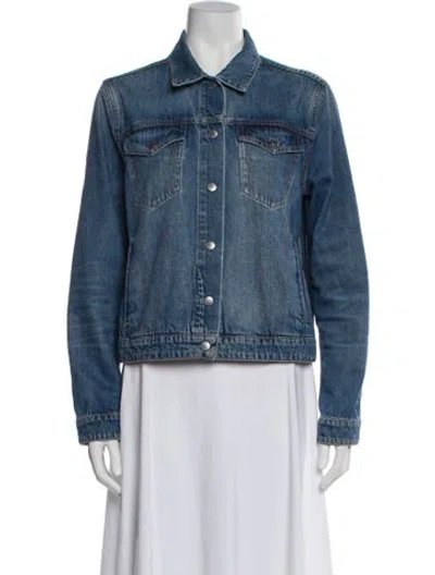 Pre-owned Rag & Bone Denim Jacket In Blue