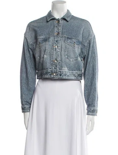 Pre-owned Rag & Bone Denim Jacket In Blue