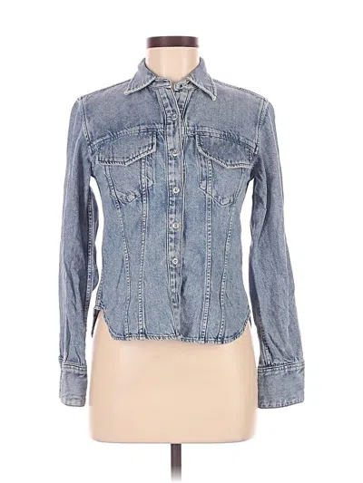 Pre-owned Rag & Bone Denim Jacket In Blue