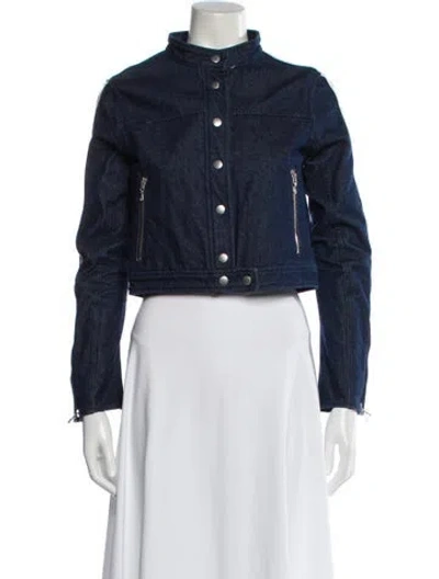 Pre-owned Rag & Bone Denim Jacket In Blue