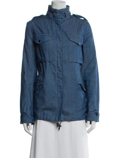 Pre-owned Rag & Bone Denim Jacket In Blue