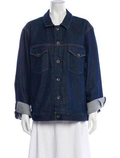 Pre-owned Rag & Bone Denim Jacket In Blue