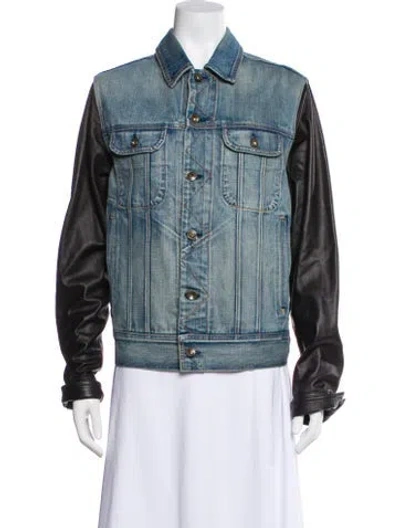 Pre-owned Rag & Bone Denim Jacket In Blue