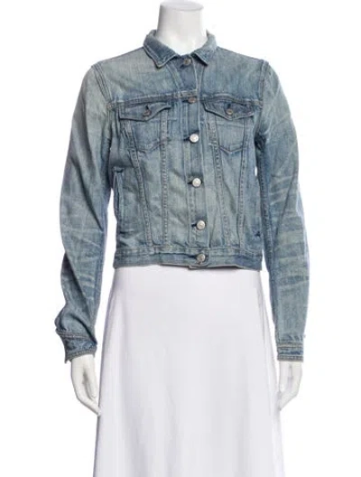 Pre-owned Rag & Bone Denim Jacket In Blue