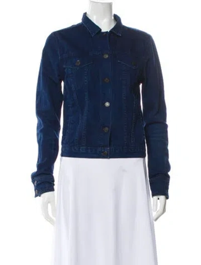 Pre-owned Rag & Bone Denim Jacket In Blue
