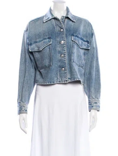 Pre-owned Rag & Bone Denim Jacket In Blue