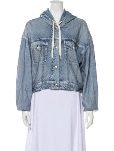 Pre-owned Rag & Bone Denim Jacket In Blue