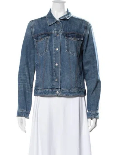 Pre-owned Rag & Bone Denim Jacket In Blue