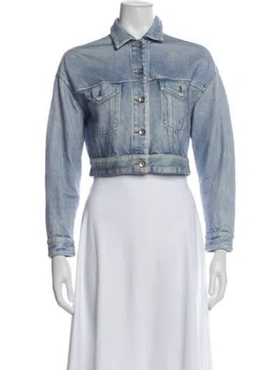 Pre-owned Rag & Bone Denim Jacket In Blue