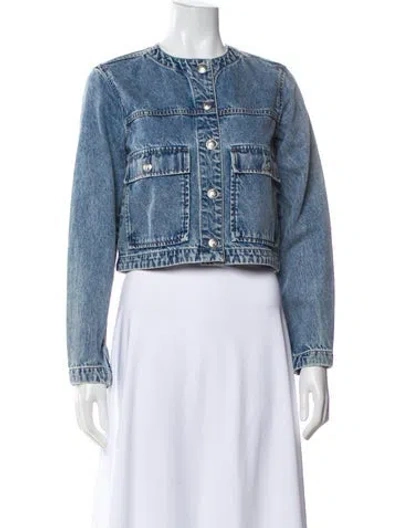 Pre-owned Rag & Bone Denim Jacket In Blue