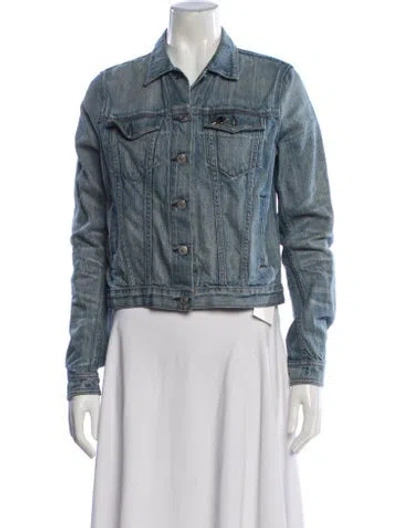 Pre-owned Rag & Bone Denim Jacket In Blue