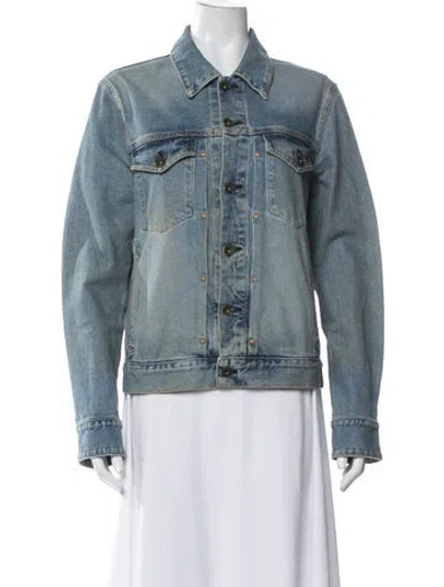 Pre-owned Rag & Bone Denim Jacket In Blue