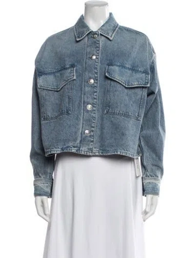 Pre-owned Rag & Bone Denim Jacket In Blue