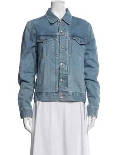 Pre-owned Rag & Bone Denim Jacket In Blue