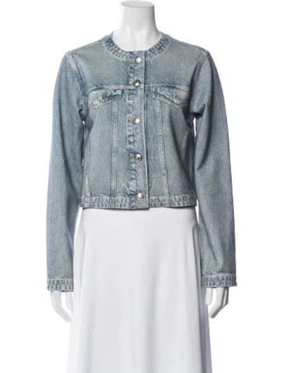 Pre-owned Rag & Bone Denim Jacket In Blue