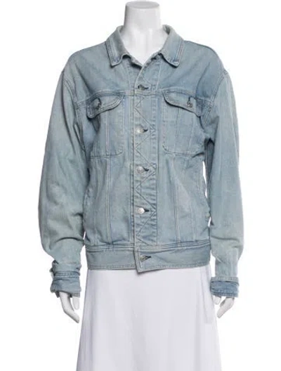 Pre-owned Rag & Bone Denim Jacket In Blue