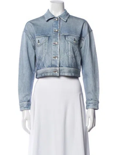 Pre-owned Rag & Bone Denim Jacket In Blue