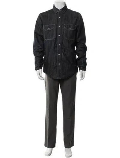 Pre-owned Rag & Bone Denim Jacket In Blue