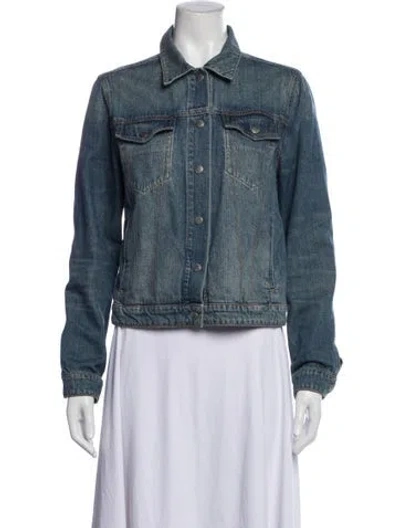 Pre-owned Rag & Bone Denim Jacket In Blue
