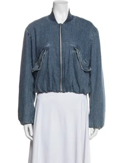 Pre-owned Rag & Bone Denim Jacket In Blue