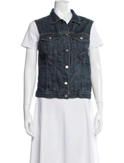 Pre-owned Rag & Bone Denim Jacket In Blue