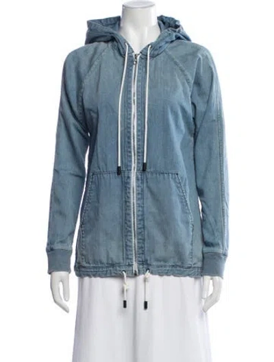 Pre-owned Rag & Bone Denim Jacket In Blue