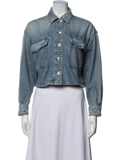 Pre-owned Rag & Bone Denim Jacket In Blue