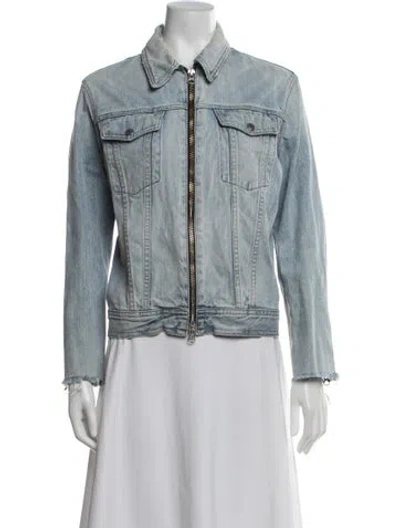 Pre-owned Rag & Bone Denim Jacket In Blue