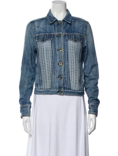 Pre-owned Rag & Bone Denim Jacket In Blue