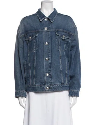Pre-owned Rag & Bone Denim Jacket In Blue